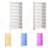8-Tier Tall Tresa Cabinet With LED Light Strip And Adjustable Shelves For 26 Pairs, Space-Saving Vertical Organizer.