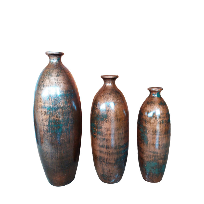 Labelle Handmade Terracotta Floor Vase