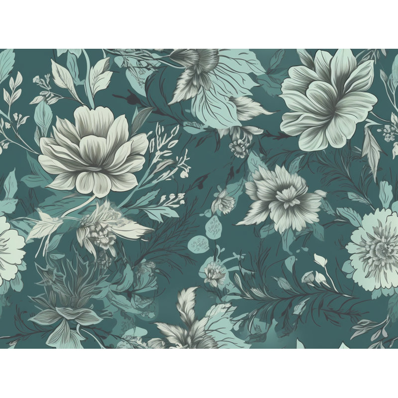 Couverture en molleton Botanical, L 51 po x L 60 po
