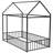 Black Twin Metal House Bed For Girls & Boys-1318584579-1318584580