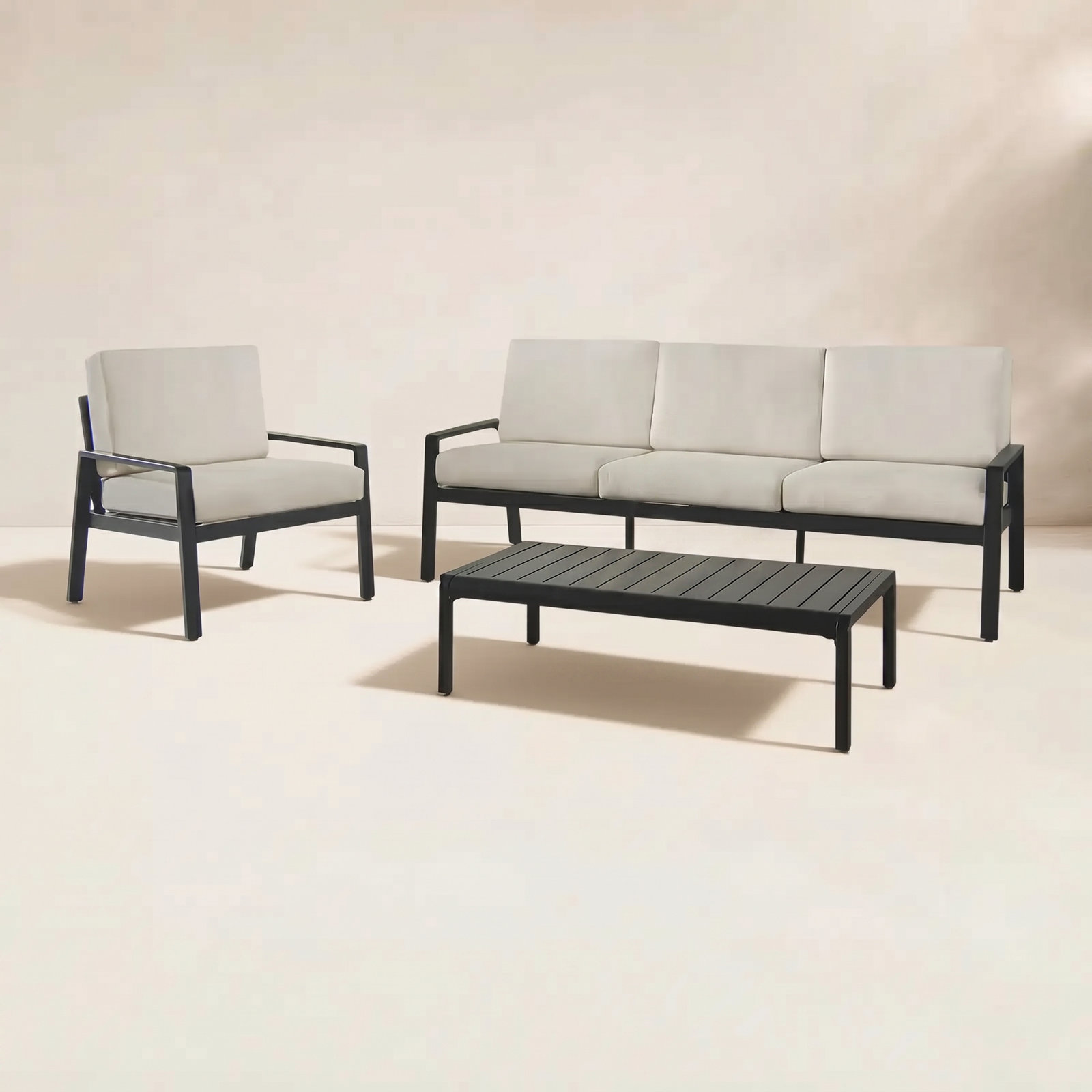 Mittal 4-Person Patio Seating Group