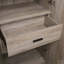 Wardrobe Closet In Rustic Gray