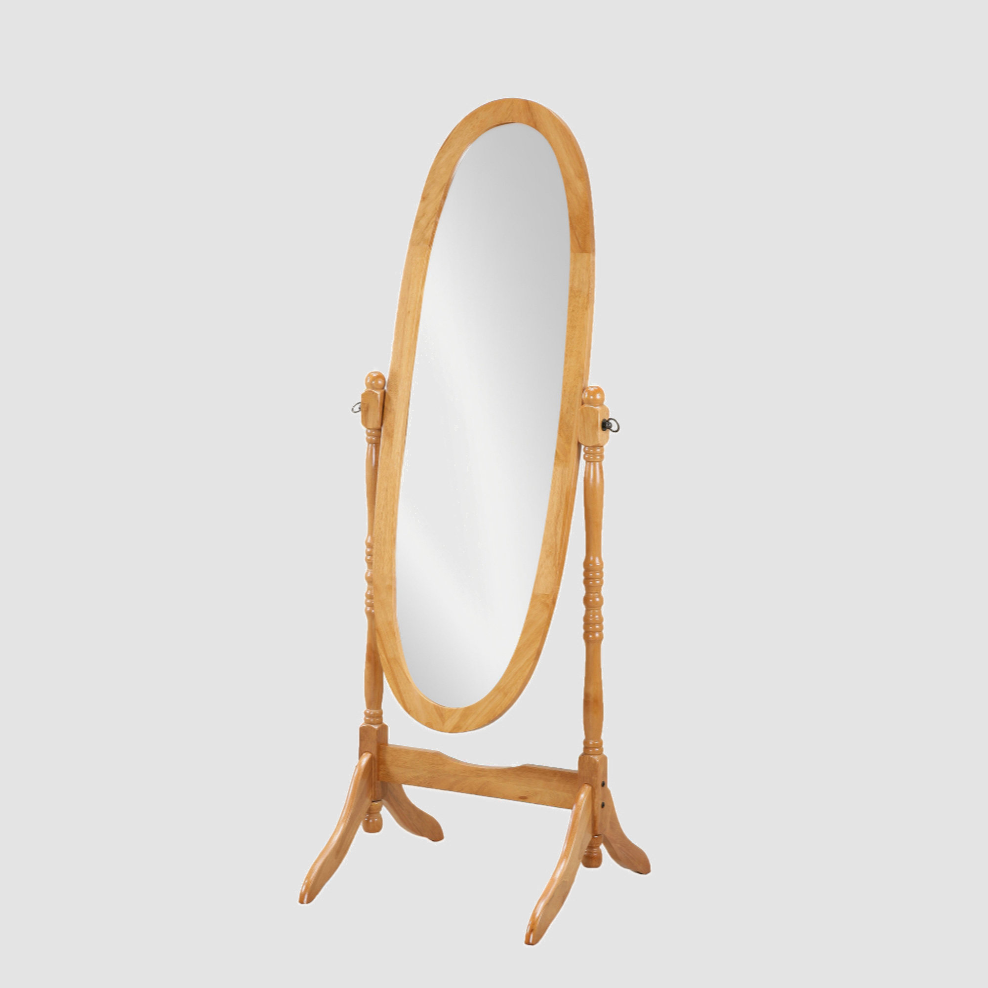 August Grove® Corrissa Manufactured Wood Floor Mirror Wayfair