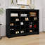 Console 24 tiroirs, armoire à chaussures moderne avec base incurvée, buffet polyvalent-864405277