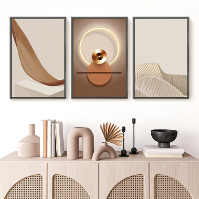 " Abstract Modern " 3 - Pieces