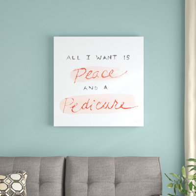 Beauty And Sass V by Sue Schlabach - No Frame Print on Canvas