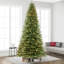 Lighted Artificial Fir Christmas Tree-418965642