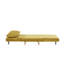 3 en 1 - Chaise d'appoint convertible avec chenille, réglage de l'angle de 180 et de pin, matériau principal en pin pour la chambre à coucher-133409411