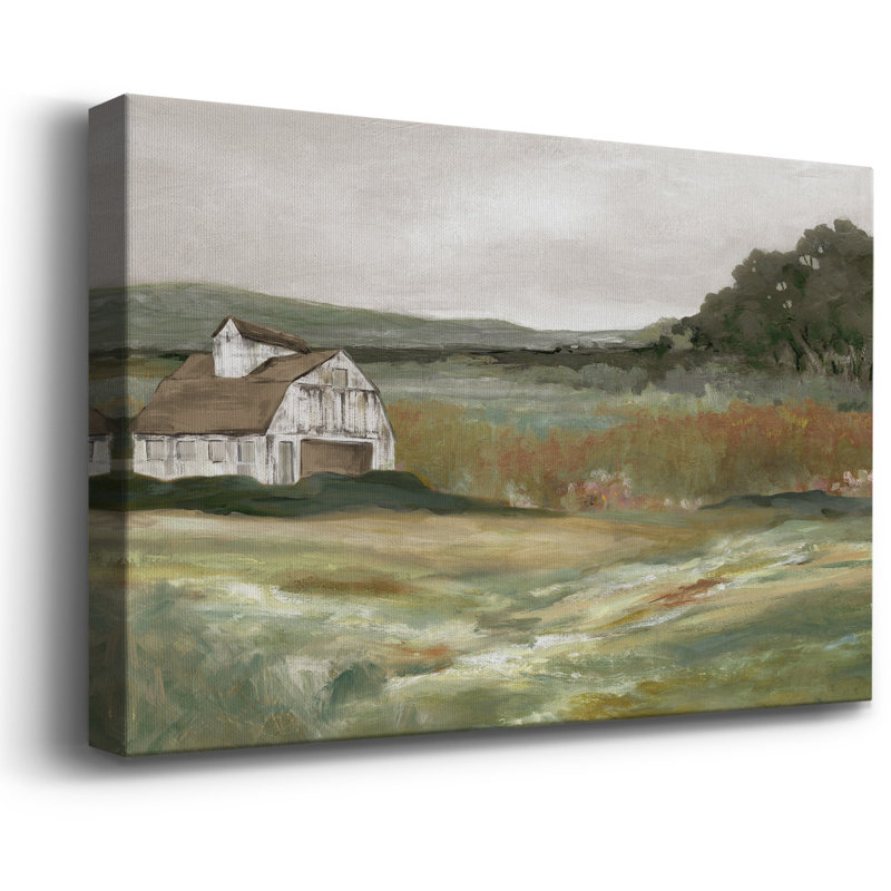 "Après-midi à la ferme" sur toile, H 24 po x l 36 po