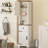 66" Tall Farmhouse Bathroom Storage Cabinet-1118948131