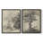 " Vintage Sketch I " 2 - Pieces-192339837-192339827