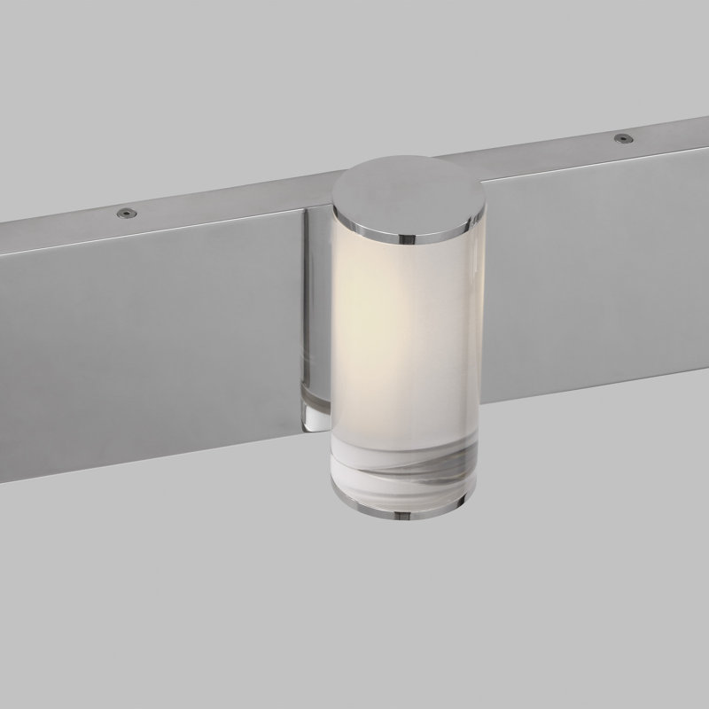 Esfera 3 - Light LED Bath Bar, Polished Nickel