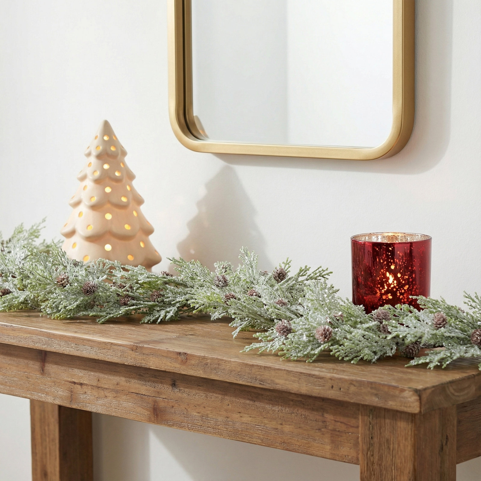 52'' in. Faux Cedar Garland