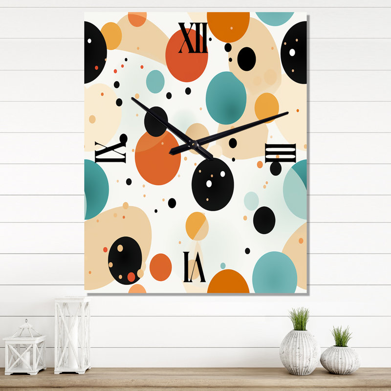 Janiera - Horloge murale moderne, Moyen
