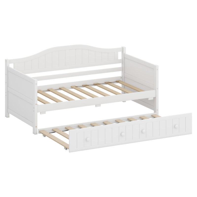 Versatile Sofa-Style Daybed With Built-In Trundle Solution