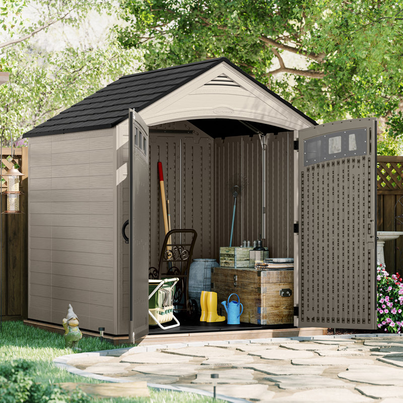 Suncast Vista Shed 7x7 With Assembly, Yes