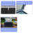 Bantam Interiors 72 " W 344 Gallons Water Resistant Lockable Deck Box in Black