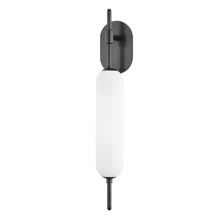 Miley Steel LED Armed Sconce