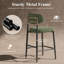 Yes Upholstered Bar Stool with Iron Frame-1045090870