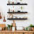 Carrubba 3 Piece Wood Floating Shelf-136006810