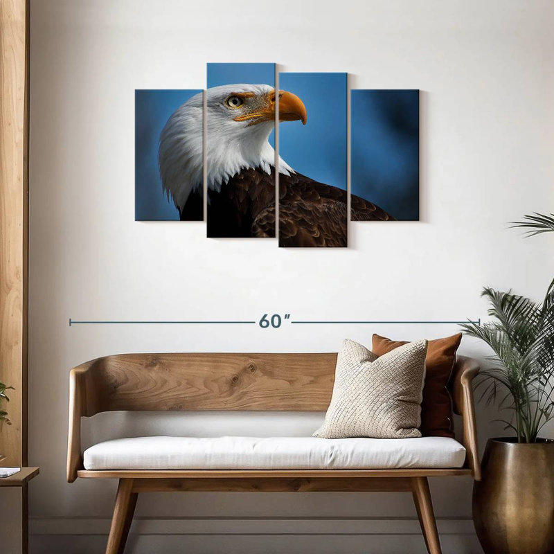 Brampt American Bald Eagle Headshot