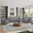 Emily 76" Modern Boucle Upholstered Sofa-1756170782