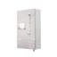Cullen White Steel Single Door Cabinet