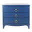 Table de chevet contemporaine l 32 po Velasco - Commode de chambre à coucher avec 3 tiroirs et poignée chic-36526339