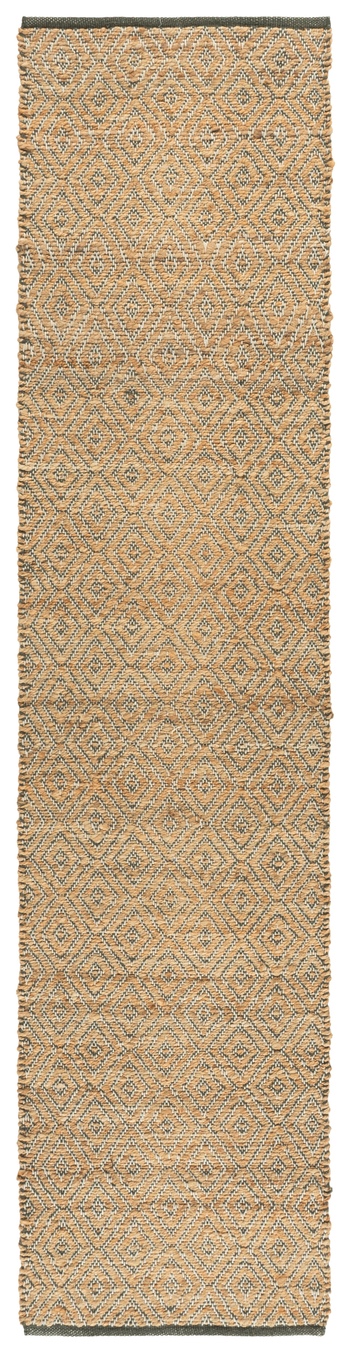 Safavieh Natural Fiber 127 Hand Woven 70% Jute; 30% Cotton Geometric ...