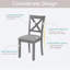 Chaise de cuisine avec siège rembourré-1603259230