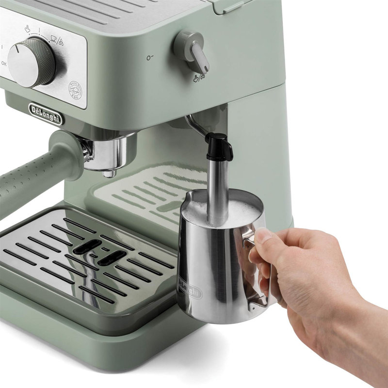De'longhi Stilosa Manual Coffee Machine, Green