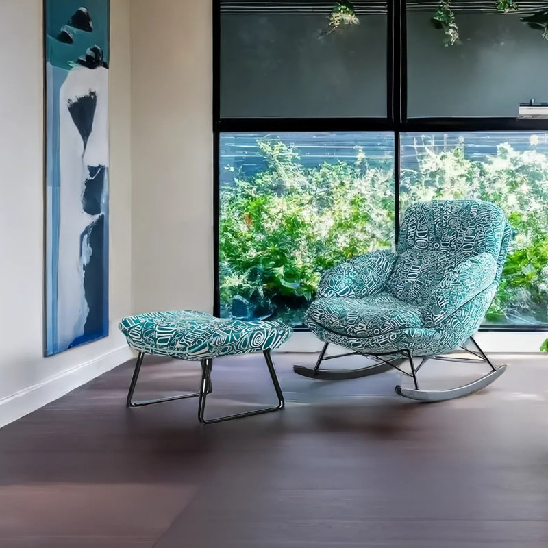 Chaise berçante moderne et créative