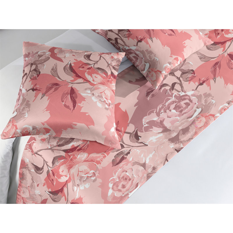 Ensemble de chemin de lit Ambesonne Vintage Rose, Très grand lit