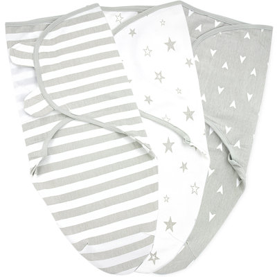 Ensemble de langes 100% coton 3 pièces