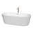 Carissa 71'' x 32'' Soaking Acrylic Bathtub with Faucet-23113220