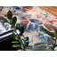 Tapis contemporain contemporain de couleur brique-510062651