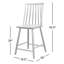 Tabouret de comptoir Aida Windsor