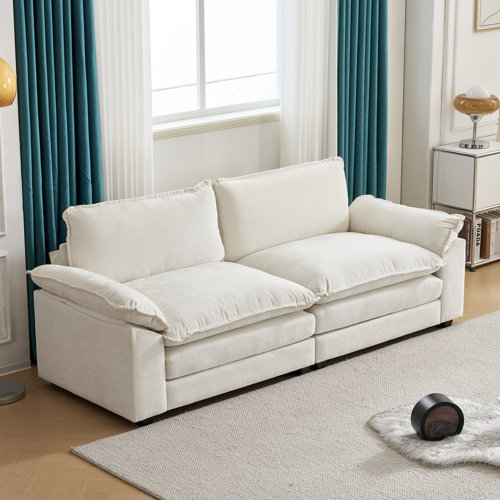 Latitude Run® Shonn 85.4'' Upholstered Loveseat & Reviews | Wayfair