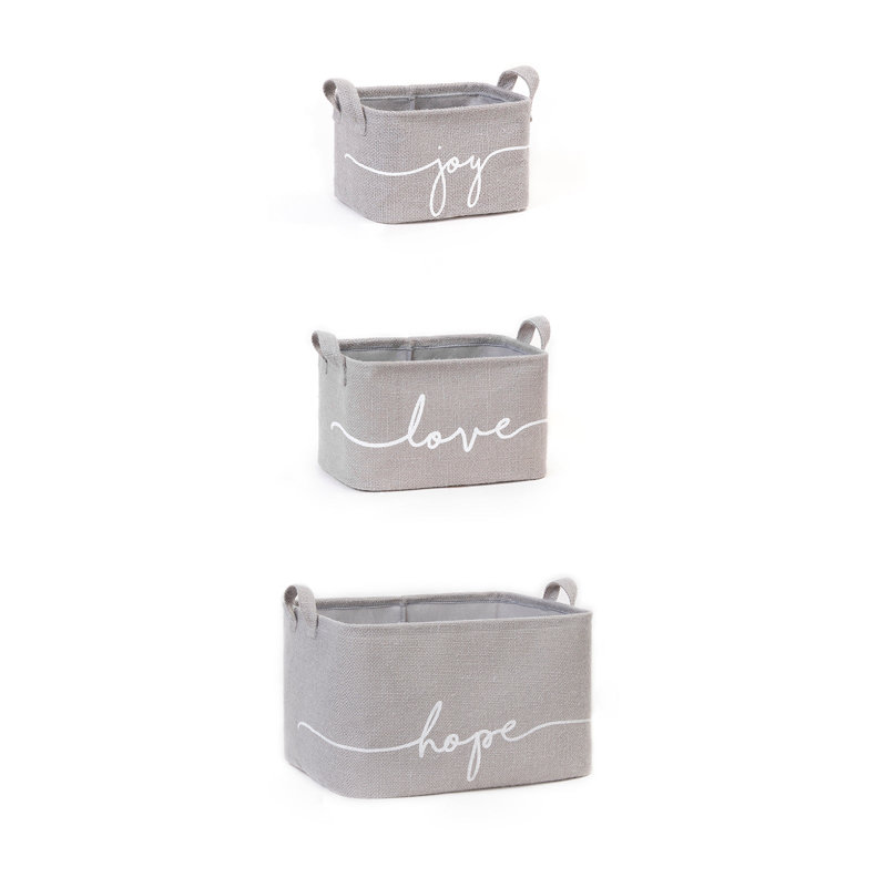 Water Hyacinth Laundry Set