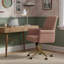 Chaise de bureau moderne et ergonomique avec réglage de la hauteur et tissu rayé pour bureau à domicile et bureau-1118654590