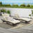 Outdoor Wicker Long Reclining Chair Set of 2-1832258485
