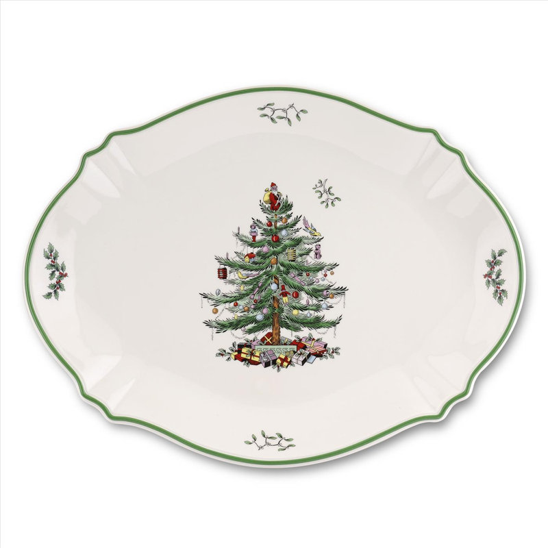 Spode – Christmas Tree – Spode Christmas Tree Oval Platter