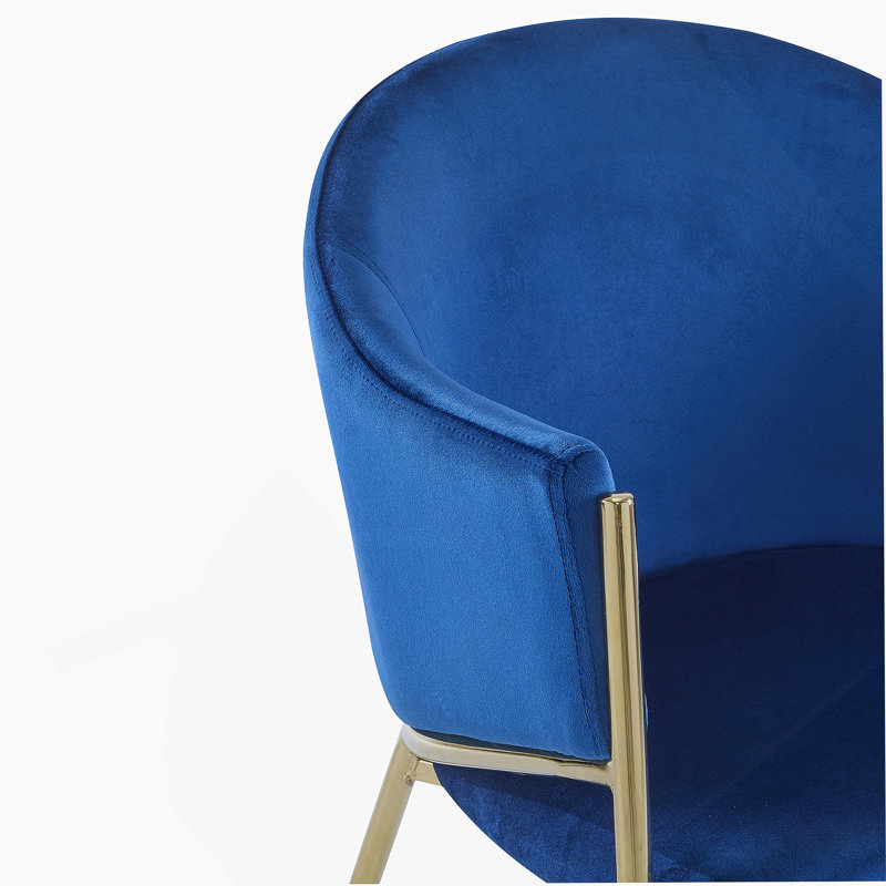 Chaise rembourrée Modern, Marine