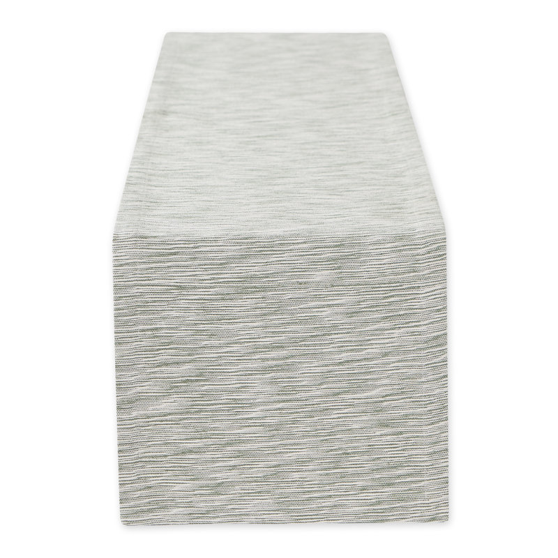 Amiree Runner Cotton Table Runnner, Green