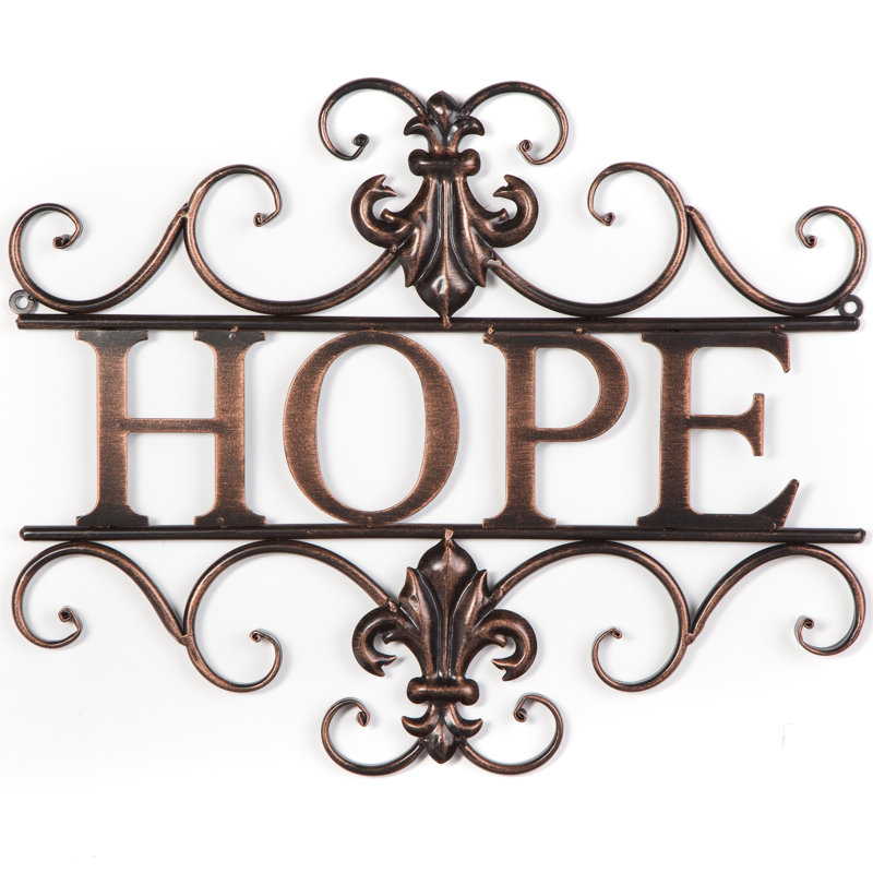 Décoration murale «Keep Hope»