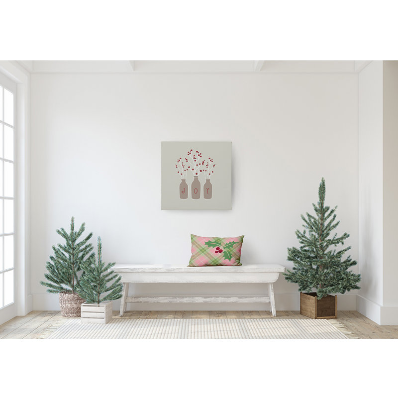 Coussin décoratif en polyester à carreaux, 14 po x 20 po, Rectangulaire