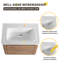 Meuble-lavabo double 68 po avec lavabo en céramique et meuble-lavabo mural 68 po-2110221659-2081540171