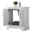 Ensemble de meuble-lavabo autoportant 30 po avec plateau en céramique Vannes -235496848