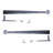 1.25" H x 14" W Strap Single Door Hinge