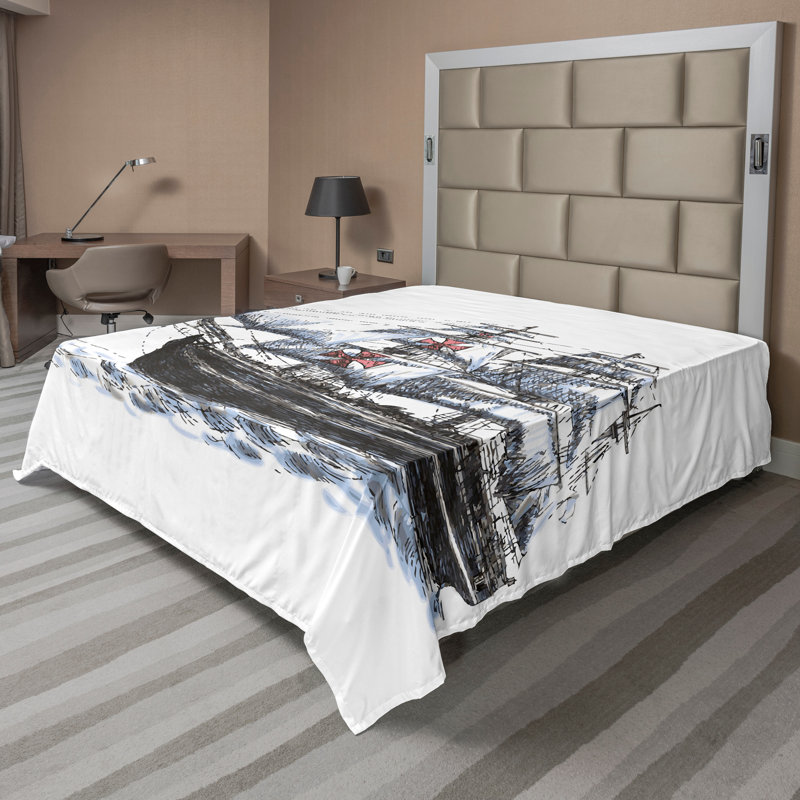 Multicolore Ambesonne, California King Flat Sheet
